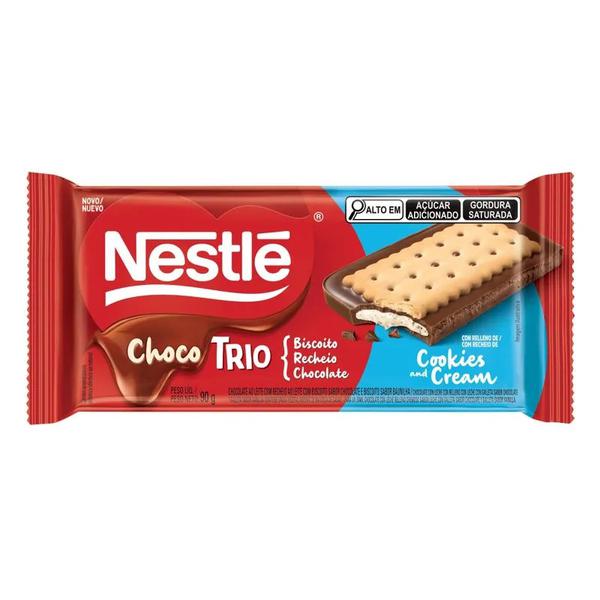 CHOCOLATE CHOCO TRIO NESTLE 90G CHOCOLATE/CHOCOLATE