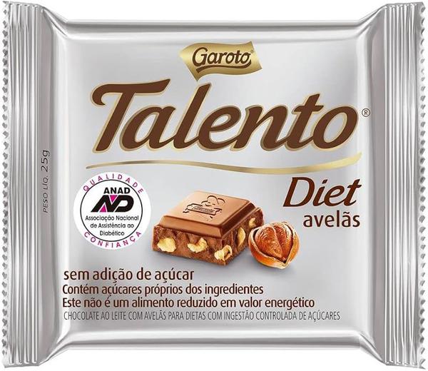 CHOCOLATE GAROTO TALENTO DIET