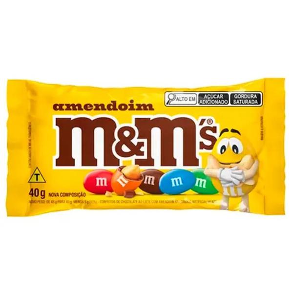 CHOCOLATE M&MS AMENDOIM 40GR
