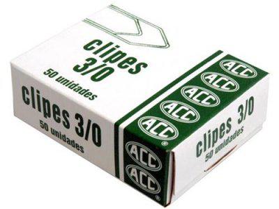 CLIPS ACC 3/0 CX C/ 050 UN GALV