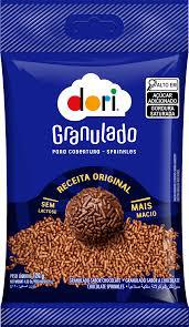 CONFEITO GRANULADO CHOCOLATE DORI 120G