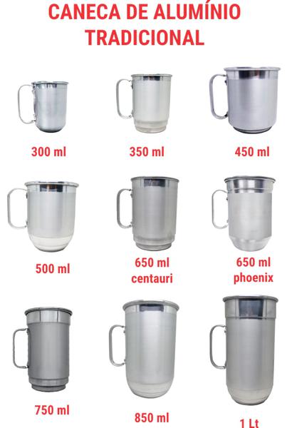 COPO ALUMINIO 450ML JSD