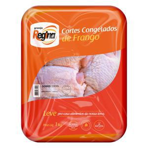 COXA DE FRANGO CONGELADA REGINA 1KG BANDEJA
