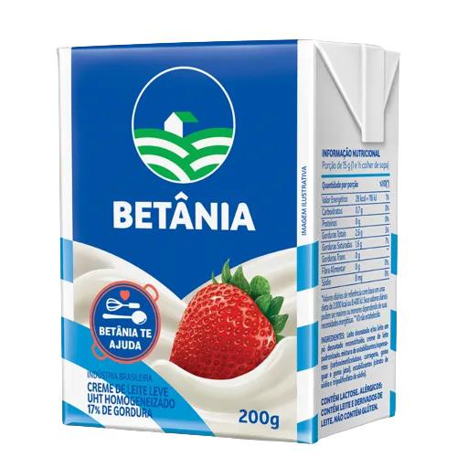 CREME DE LEITE BETANIA 200G