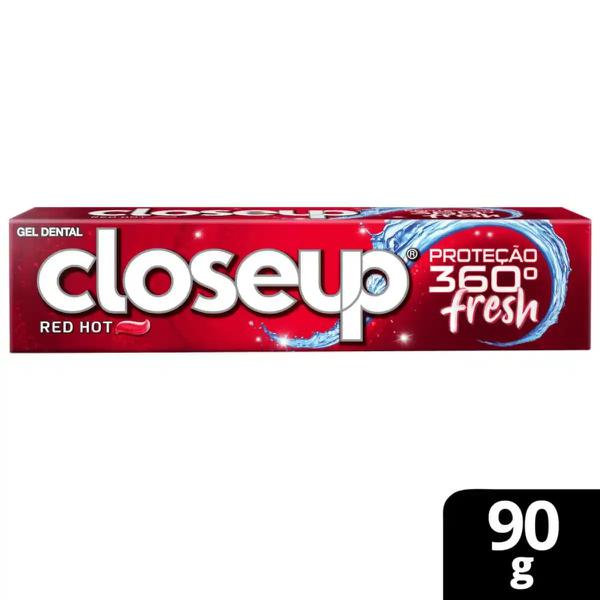 CREME DENTAL CLOSEUP 90G RED/HOT