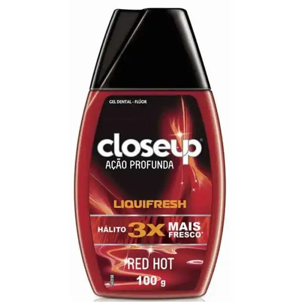CREME DENTAL CLOSEUP LIQ FRESH 100G RED H.