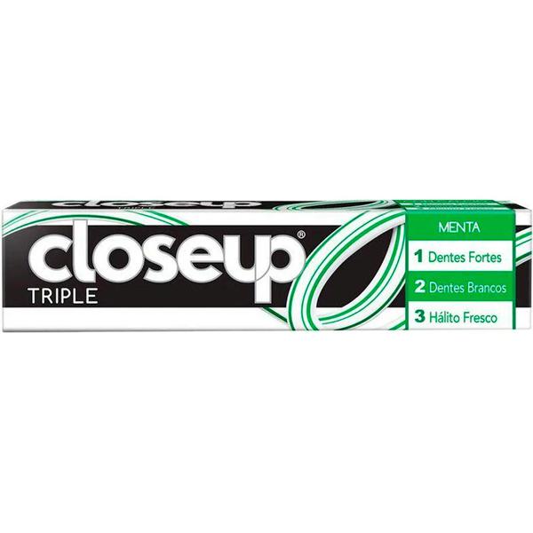 CREME DENTAL CLOSEUP TRIPLA PROTECAO 150G MENTA