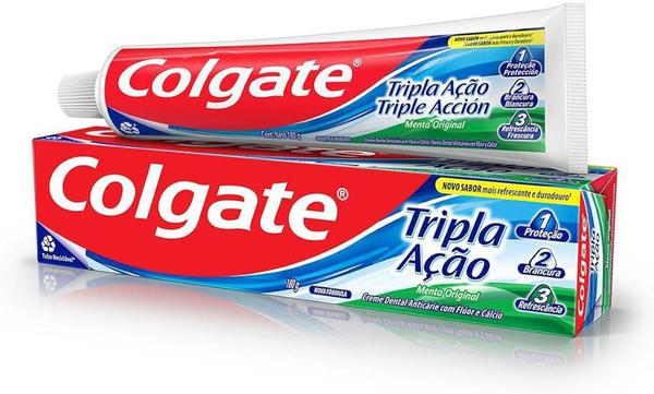 CREME DENTAL COLGATE 180G TRIPLA ACAO
