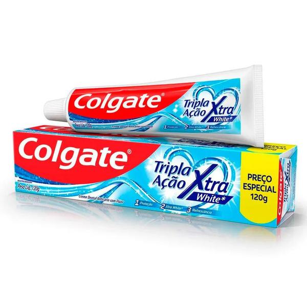 CREME DENTAL COLGATE T.ACAO 120G WHITE