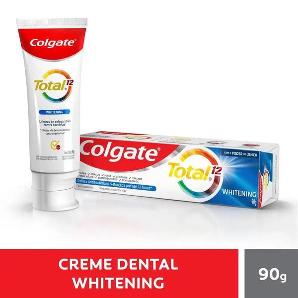 CREME DENTAL COLGATE TOTAL12 90G WHITENING