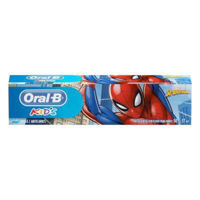 CREME DENTAL INF ORAL-B 50G KIDS H.ARANHA C/FLUOR