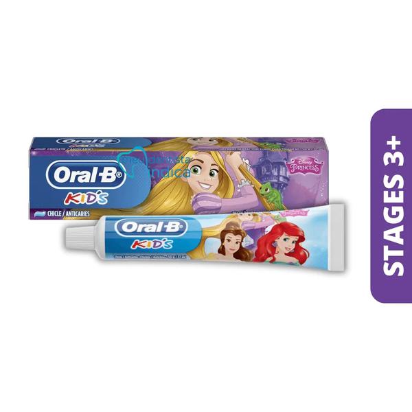 CREME DENTAL INF ORAL-B 50G KIDS PRINCESS C/FLUOR