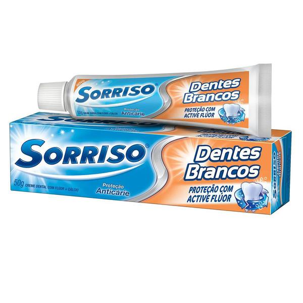 CREME DENTAL SORRISO 50G DENTES BCO