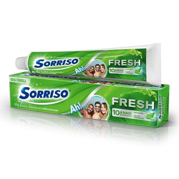 CREME DENTAL SORRISO FRESH 90G VERDE