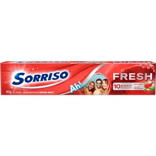 CREME DENTAL SORRISO FRESH 90G VERMELHA