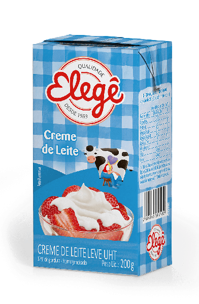 CREME LEITE ELEGE UHT 200ML