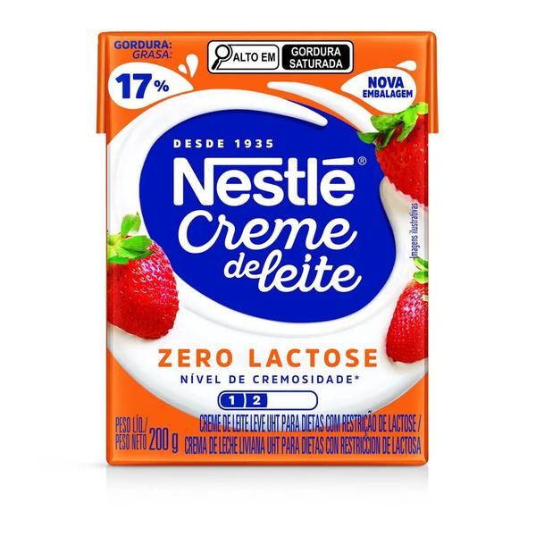 CREME LEITE NESTLE ZERO LACT UHT 200G BR