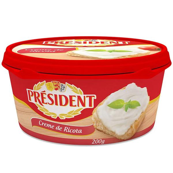 CREME RICOTA PRESIDENT 200G TRAD