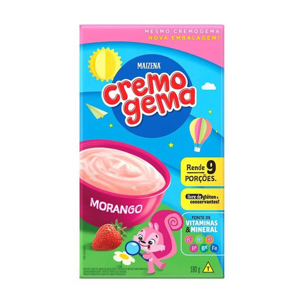CREMOGEMA 180G MORANGO