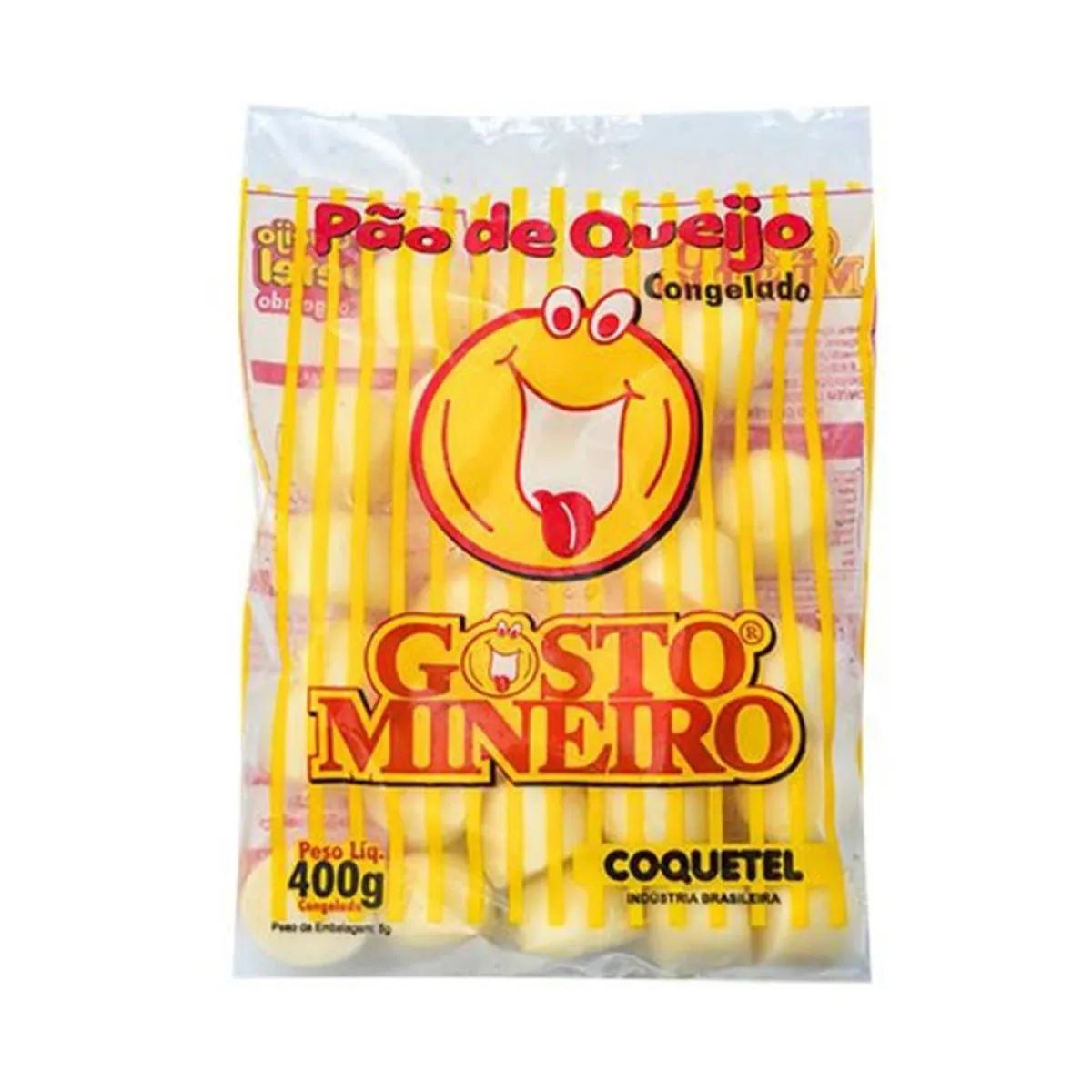 PAO QUEIJO CONG 400G GOSTO MINEIRO
