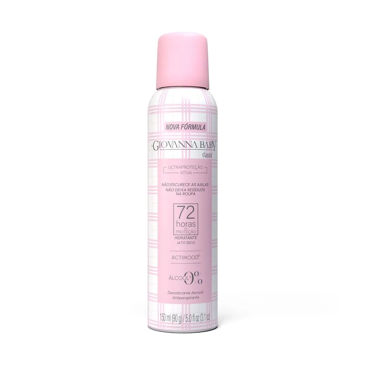 DESODORANTE AEROSOL GIOVANNA BB 150ML CLASSIC