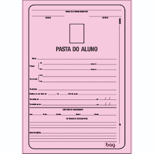 PASTA ESCOLAR MATRICULA UN ROSA