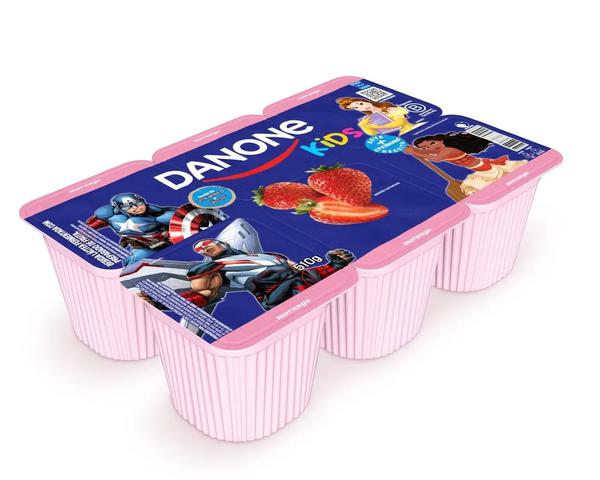 DANONE 510G KIDS POLPA MORANGO
