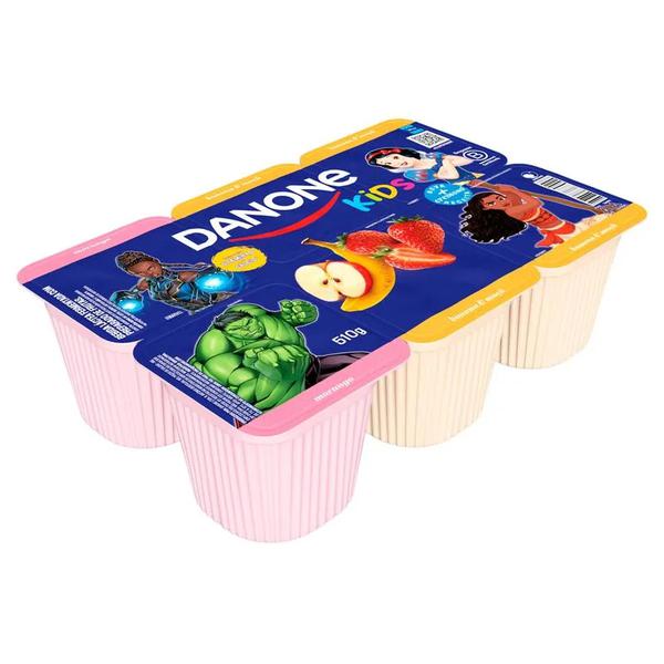 DANONE 510G KIDS POLPA MULTI BAN/MACA/MORANGO