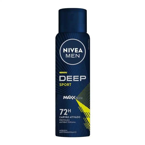 DESO.AERO NIVEA MEN  DEEP 150ML/90G SPORT