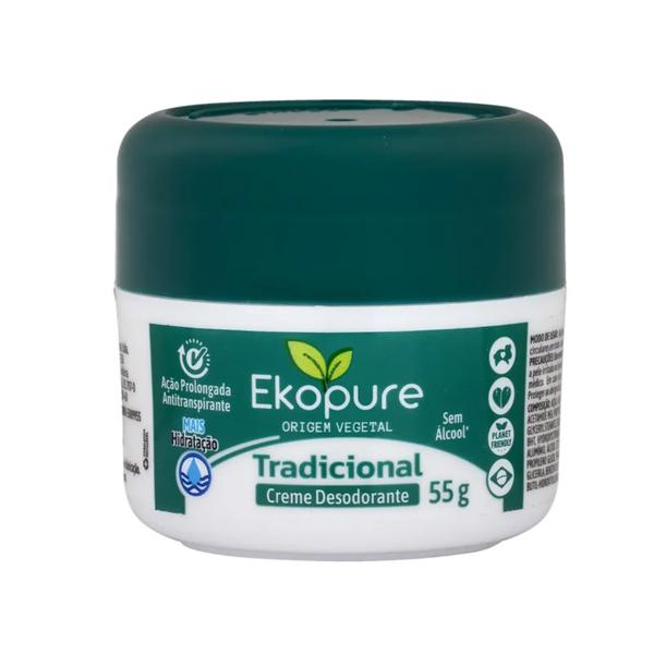 DESODORANTE CREME EKOPURE 55G TRADICION