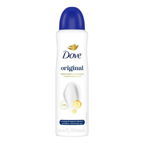 DESODORANTE DOVE 150ML ORIGINAL