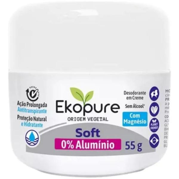 DESODORANTE EM CREME EKOPURE 55G SOFT