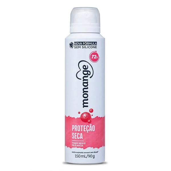 DESODORANTE MONANGE 72H 150ML PROTECAO SECA