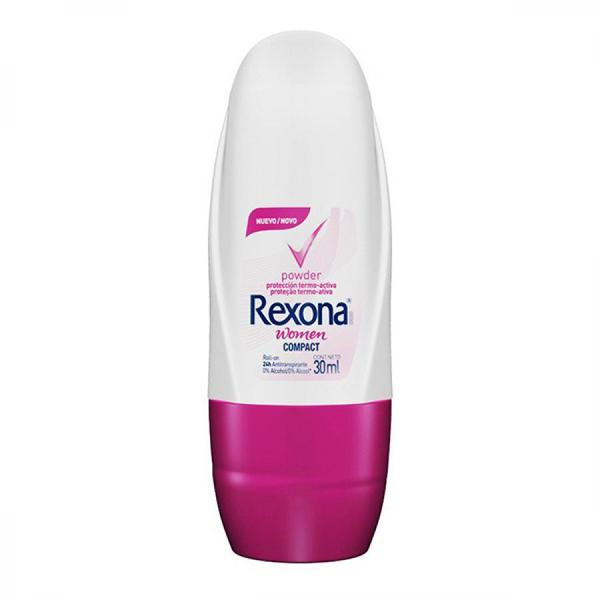 DESODORANTE ROLLON REXONA COMPACT 30ML POWDER