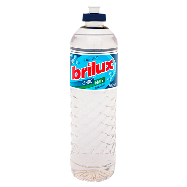 DETERGENTE BRILUX 500ML CRISTALINO
