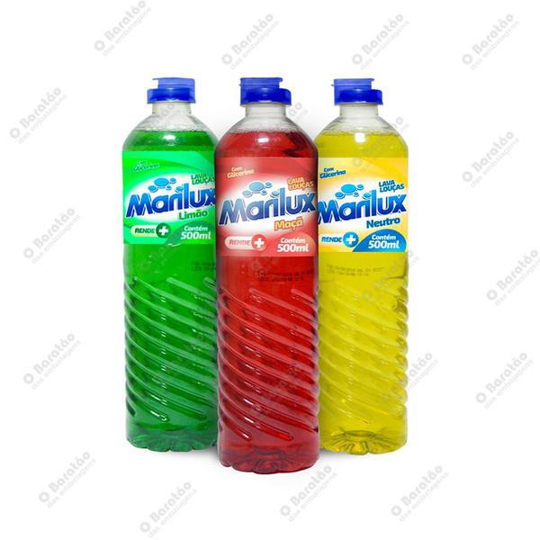 DETERGENTE LIQ MARILUX NEUTRO 500ML