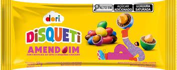DISQUETI AMENDOIM CHOC 39GR