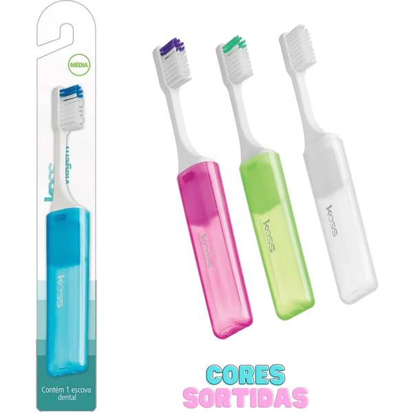 ESCOVA DENTAL KESS PRO VIAGEM