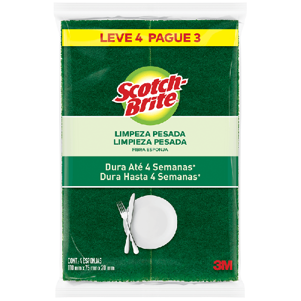 ESPONJA MULTIUSO SCOTCH BRITE 110MM