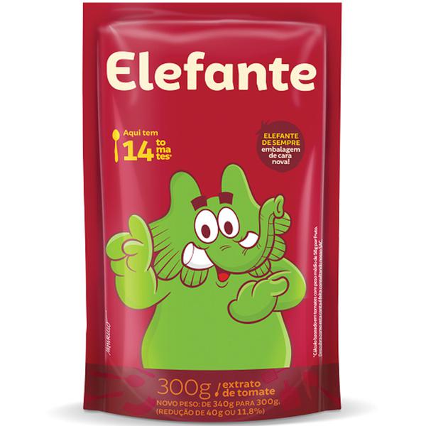 EXTRATO DE TOMATE ELEFANTE 300GR SH