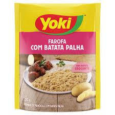 FAROFA DE MANDIOCA COM BATATA PALHA YOKI SACHE 200G