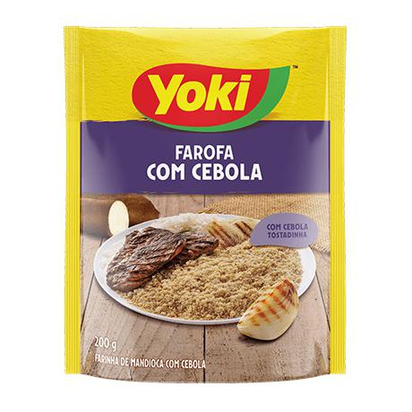 FAROFA YOKI 200GR TOQUE CASEIRO CEBOLA