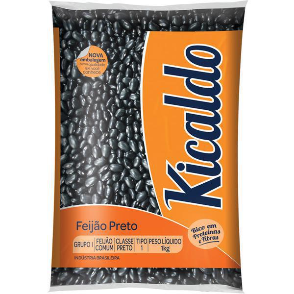 FEIJAO PRETO KICALDO 1KG