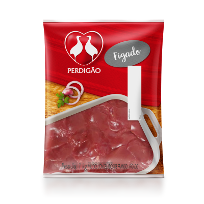 FIGADO DE FRANGO CONGELADO PERDIGAO 1KG