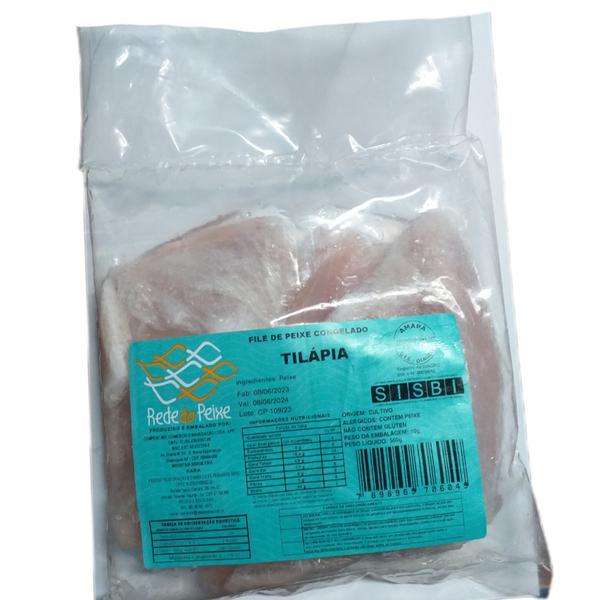 FILE DE PEIXE S/ PELE CONGELADO REDE DO PEIXE 400G