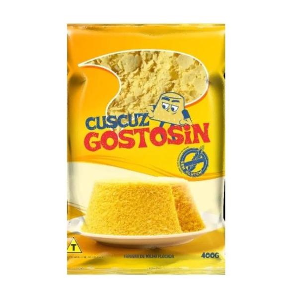 FLOCAO DE MILHO P/ CUSCUZ GOSTOSIN 400G