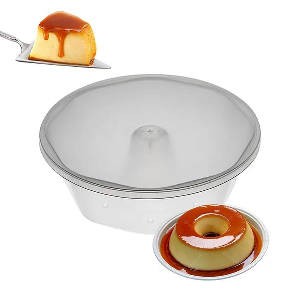 FORMA TRANSP PUDIM 1642 N-6 C/10 INTRAPLAST