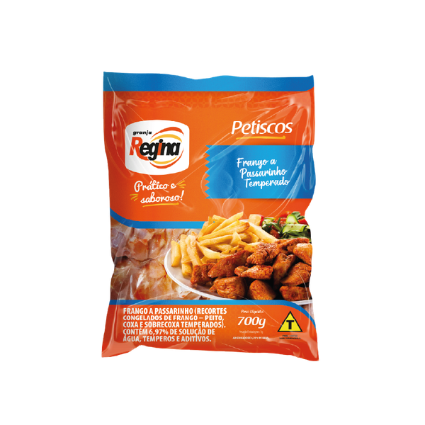 FRANGO A PASSARINHO CONGELADO REGINA 700G