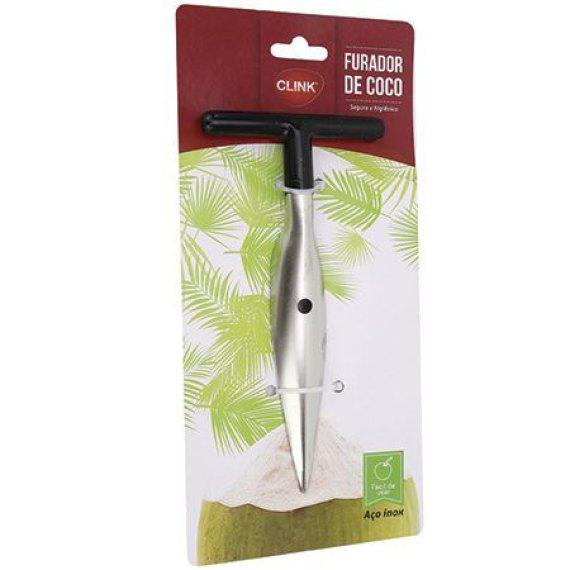 FURADOR COCO ACO INOX CLINK REF318877 UND