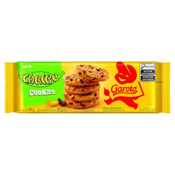 GAROTO CARIBE COOKIE 60G BR